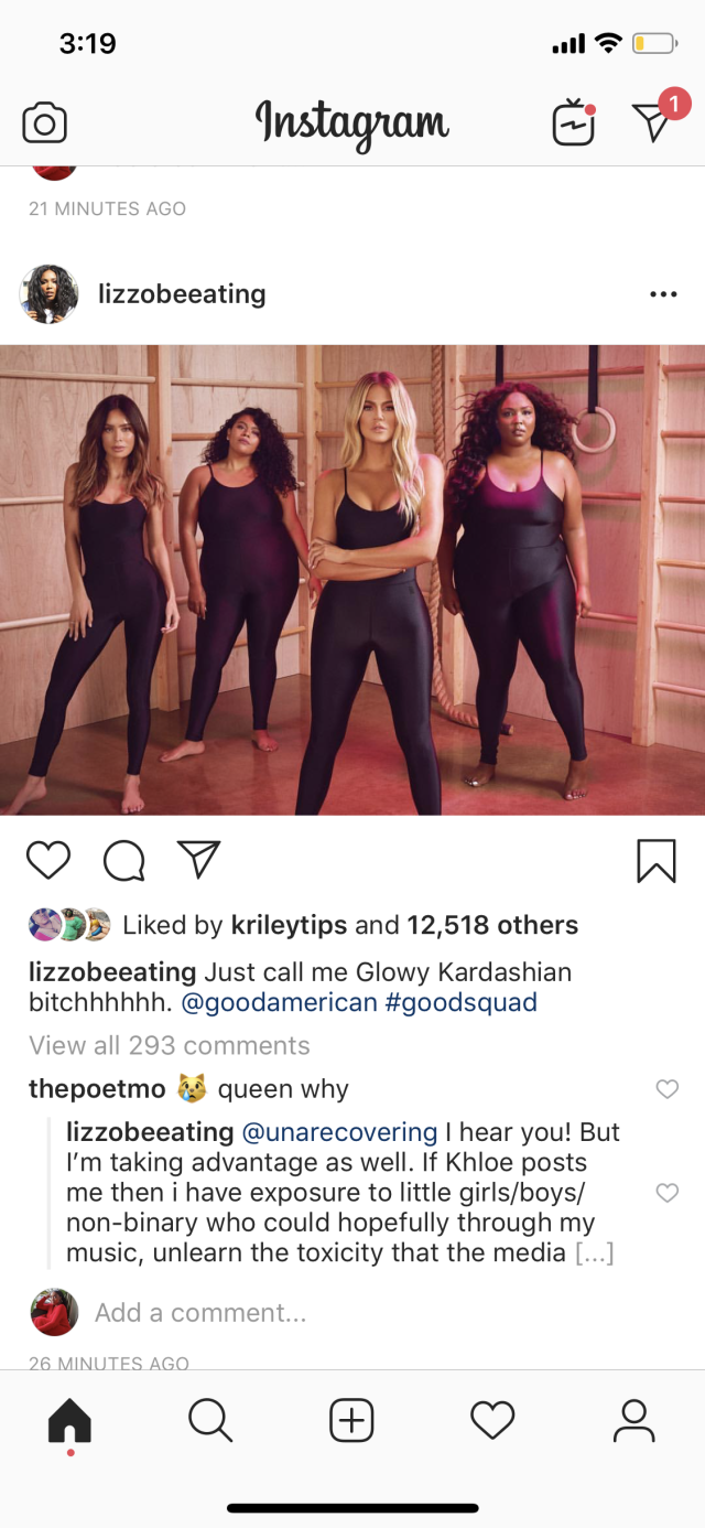 Lizzo Responds to Critics of Her Good American Campaign