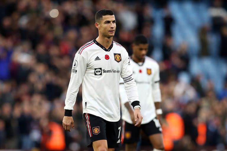 Cristiano Ronaldo marcó un solo gol en lo que transcurrió de la Premier League.