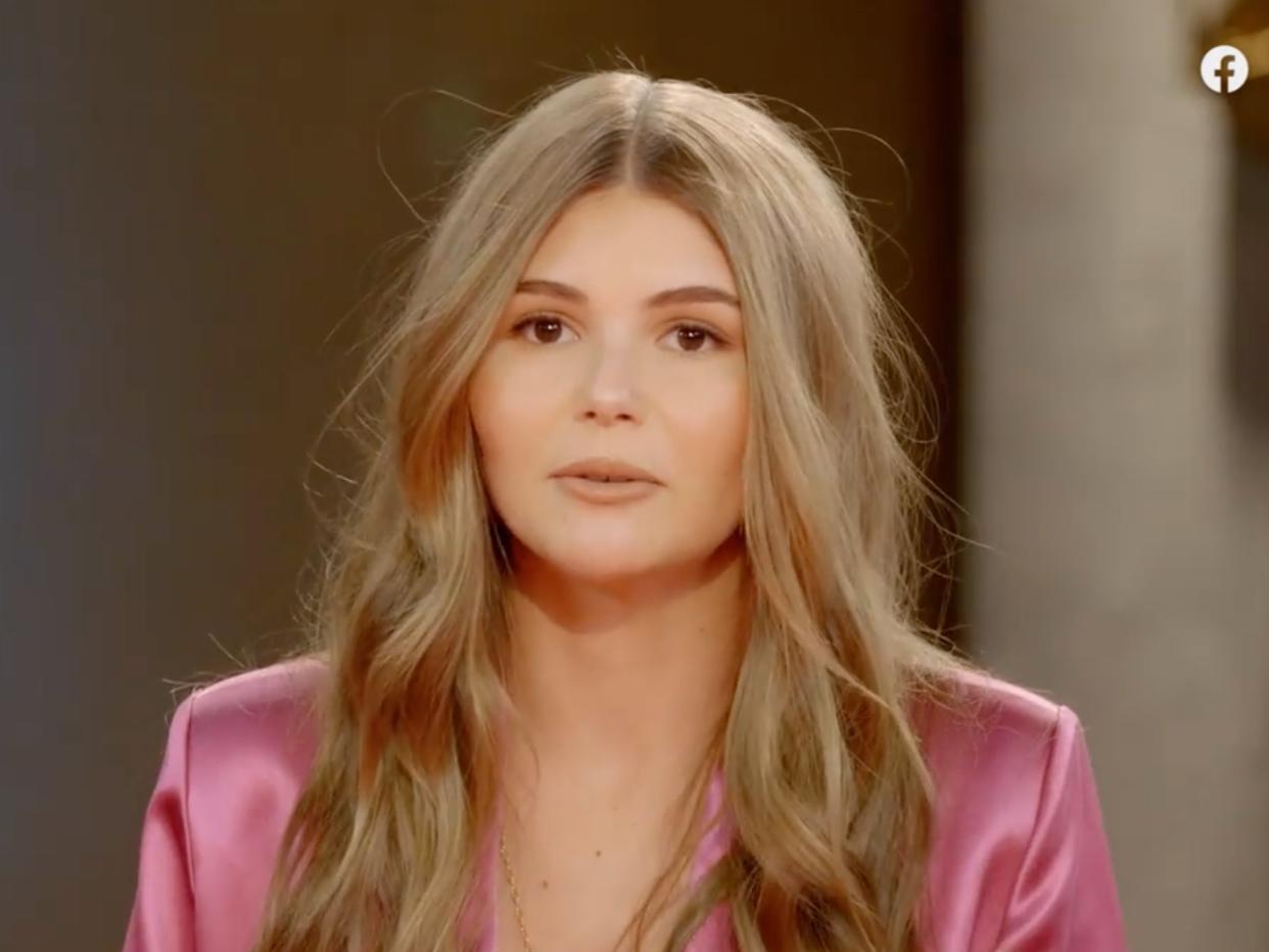 Olivia Jade Giannulli on Red Table Talk (Facebook/Red Table Talk)