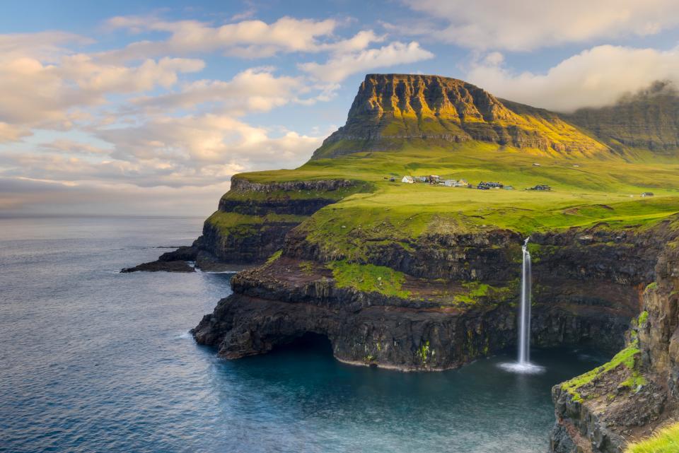 Faroe Islands in the summer