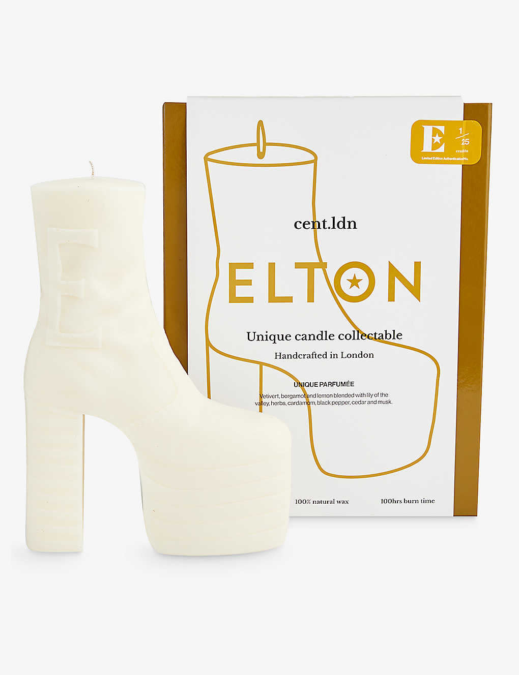 The Elton candle from Cent.Ldn