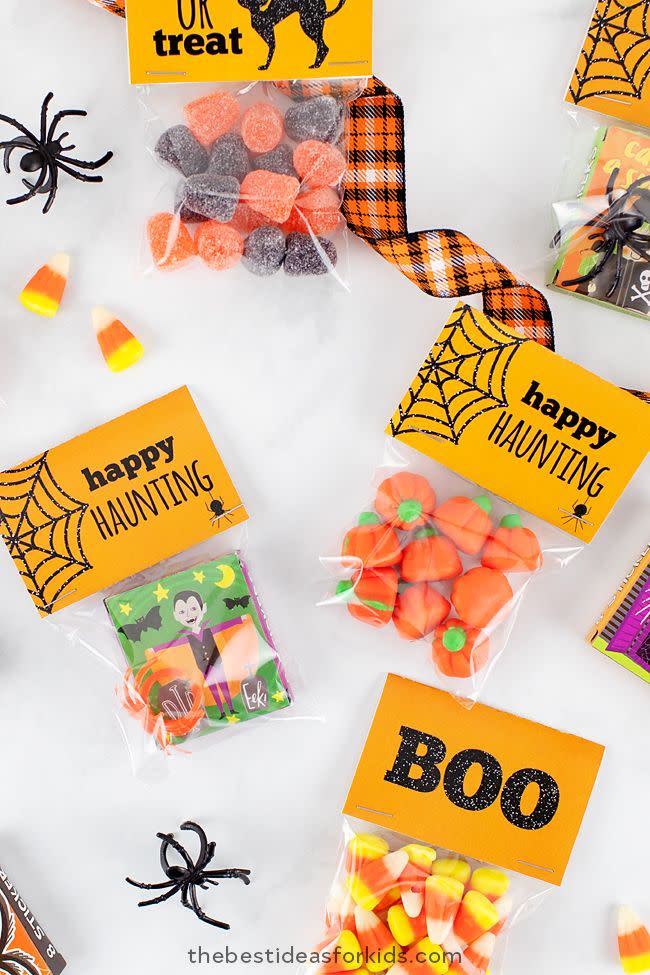 halloween treat tag printables