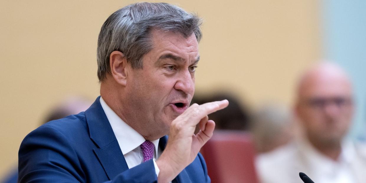 Markus Söder (CSU), Ministerpräsident von Bayern.<span class="copyright">Sven Hoppe/dpa</span>