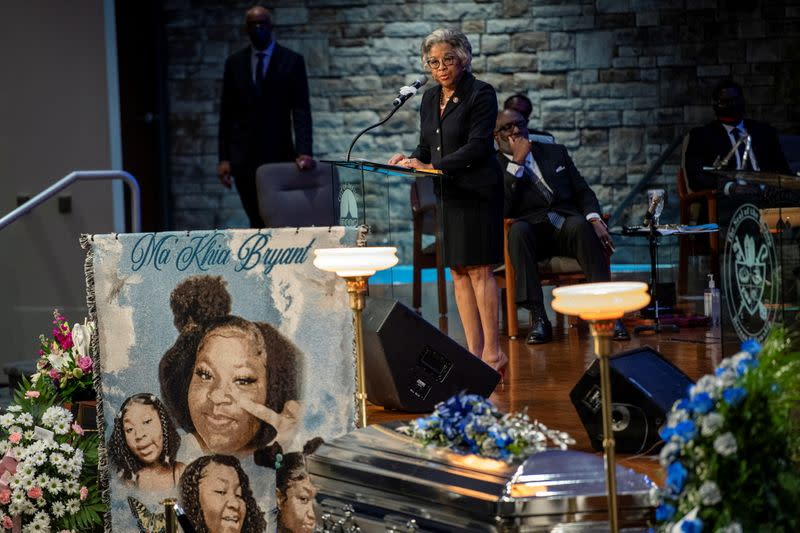 Funeral for Ma'Khia Bryant in Columbus