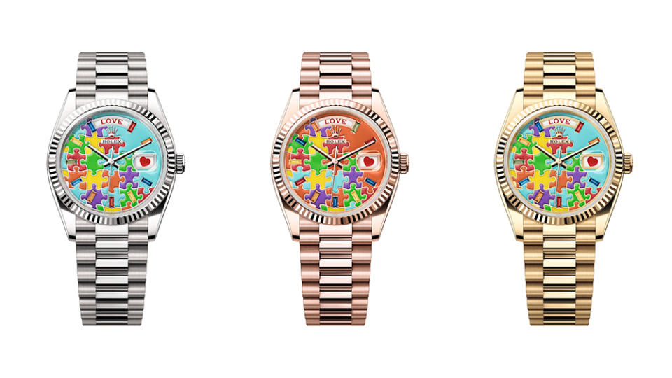 Rolex Day-Date  36 Puzzle Watches