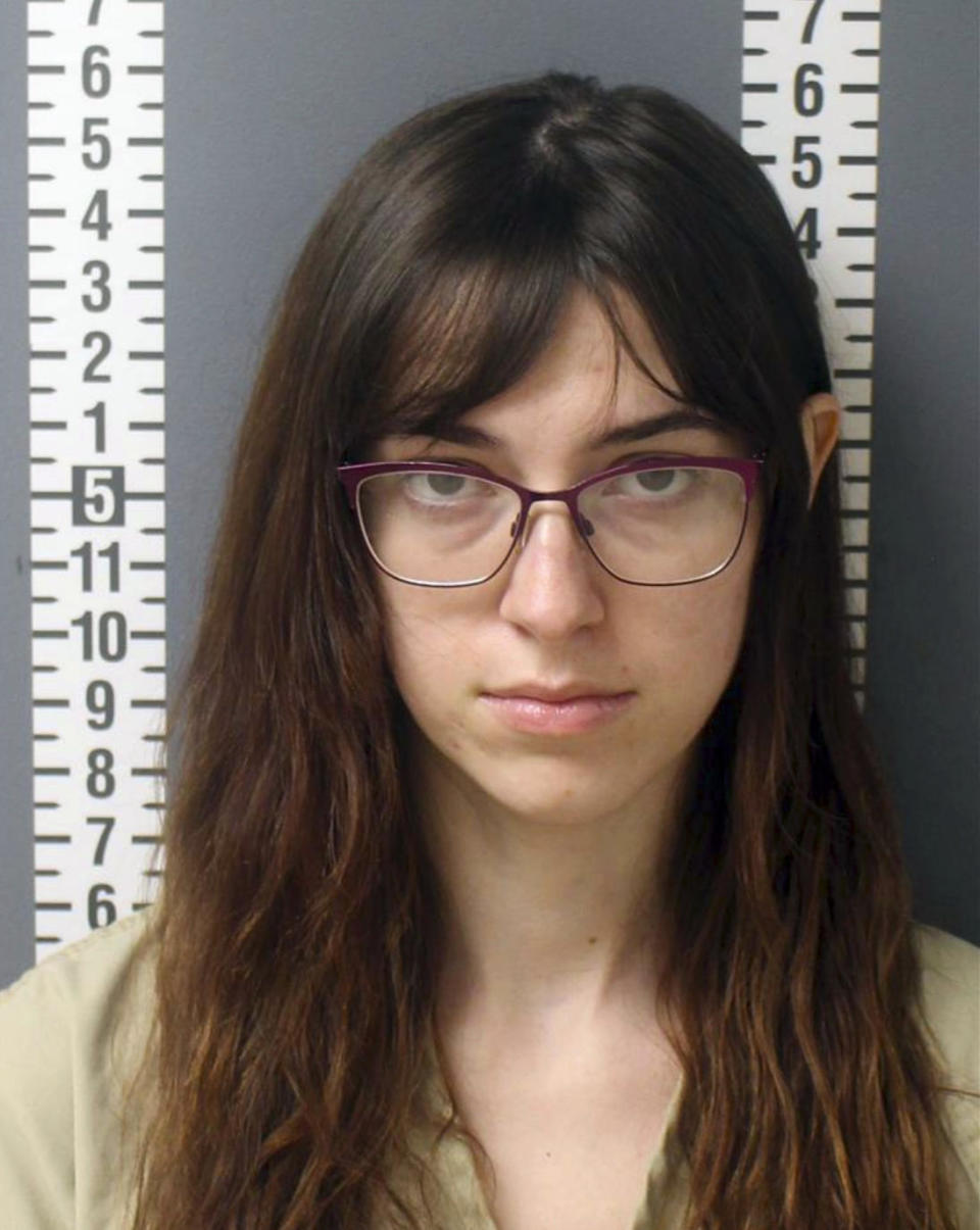 Booking photo provided by the Dauphin County, Pa., Prison, shows Riley June Williams.  / Credit: Dauphin County Prison via AP