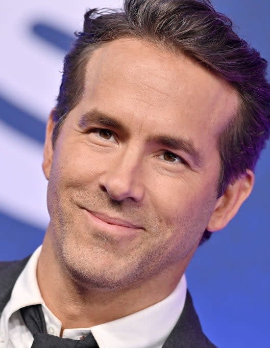 A close-up on Ryan Reynolds