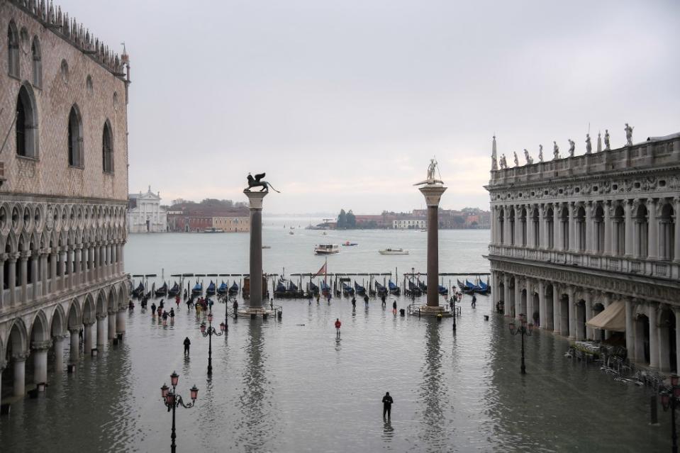 Les images impressionnantes des inondations à Venise