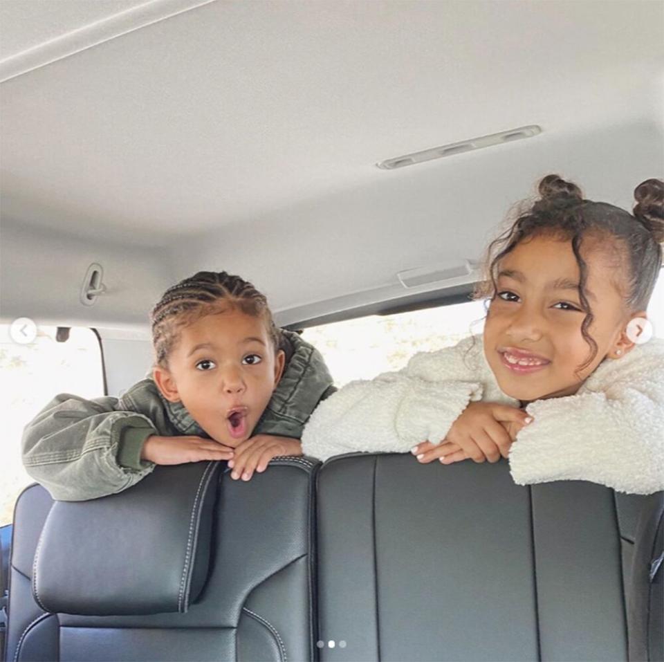 Saint and North West | Kim Kardashian West/Instagram