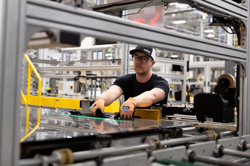 FILE PHOTO: First Solar manufacturing plant in Perrysburg