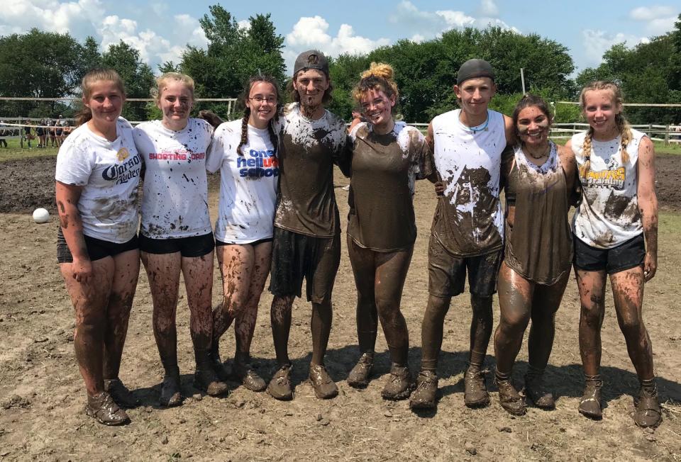 Folks got a little muddy at the 2021 Warren County Fair mud volleyball event. This year, mud volleyball will take place Sunday, July 17 at 1 p.m.