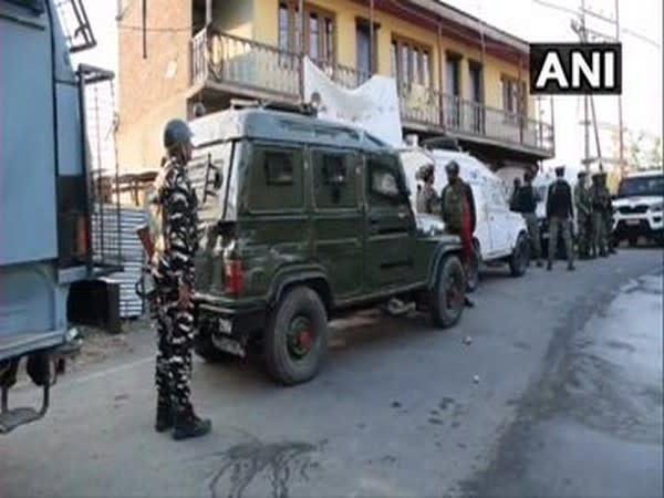 Visuals from the Budgam encounter site. [Photo/ANI]