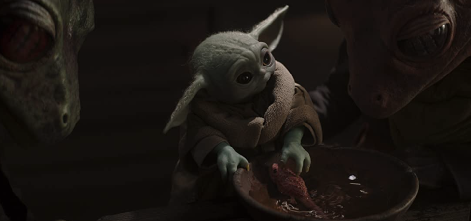 2020: 'Baby Yoda' from <i>The Mandalorian</i>