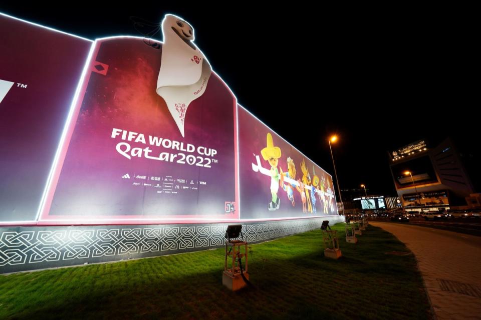 Qatar get their home tournament under way against Ecuador (Mike Egerton/PA) (PA Wire)