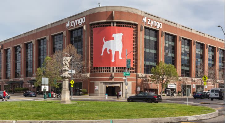 Zynga stock benefits from wide gaming appeal