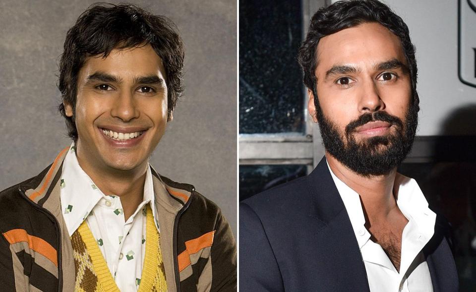 Kunal Nayyar, The Big Bang Theory, then and now