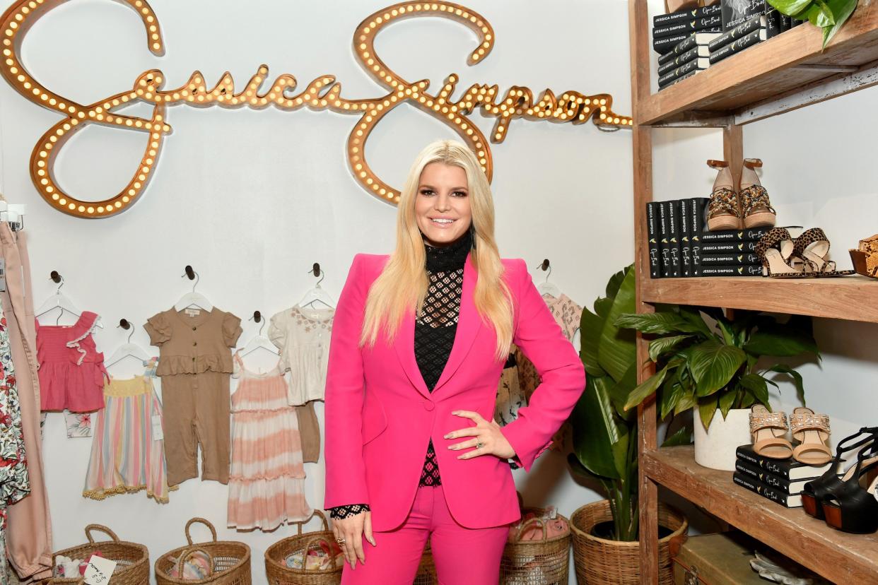 Jessica Simpson is taking full advantage of her family time this summer. (Photo by Amy Sussman/Getty Images)