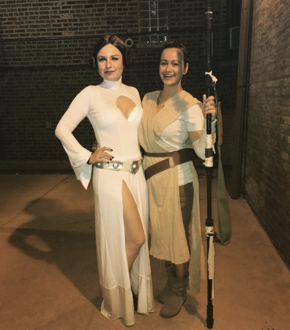 Princess Leia & Rey