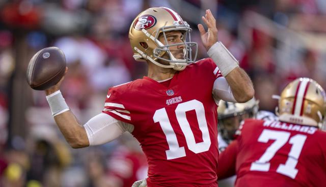 Report: Jimmy Garoppolo likely to draw interest from Panthers