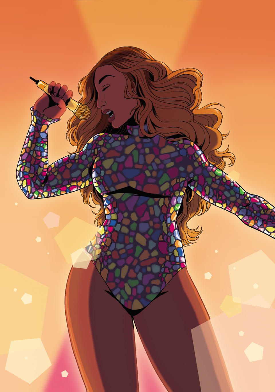 Beyoncé stars in DC's upcoming graphic novel about real-life superheroes. (Photo: DC)