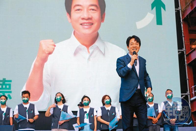 賴清德對參選黨魁保持開放性，黨內支持者認為他接任有助統一布局2024大選。