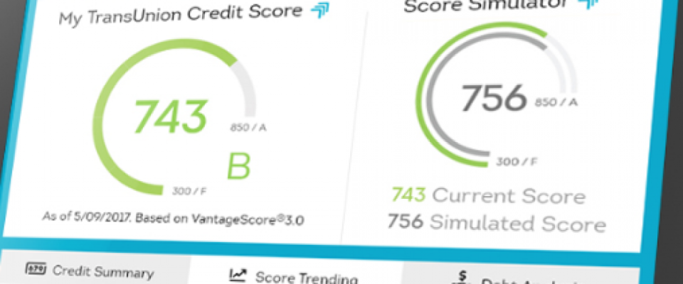 TransUnion credit check image