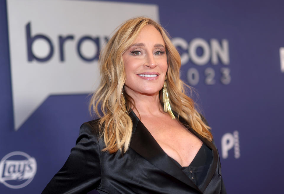 LAS VEGAS, NEVADA - NOVEMBER 04: BRAVOCON -- BravoCon 2023 from Caesars Forum in Las Vegas, NV on Saturday, November 4, 2023. -- Pictured: Sonja Morgan -- (Photo by Rich Polk/Bravo via Getty Images)