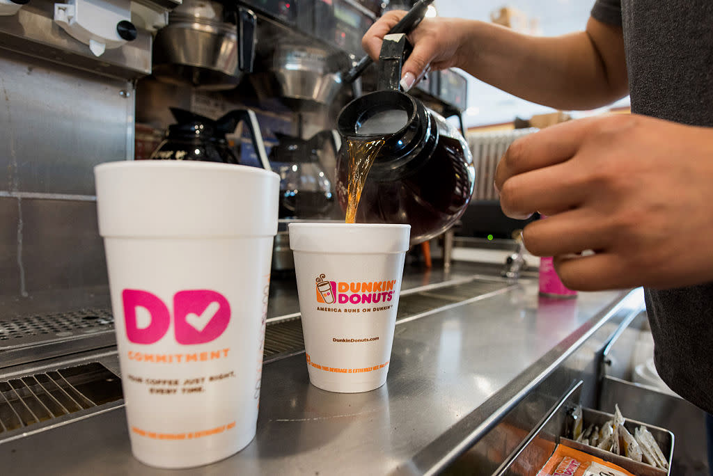 This is the most caffeinated drink at Dunkin’ Donuts