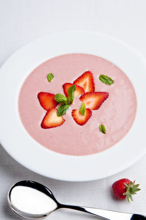 Strawberry Soup (Courtesy California Strawberry Commission)