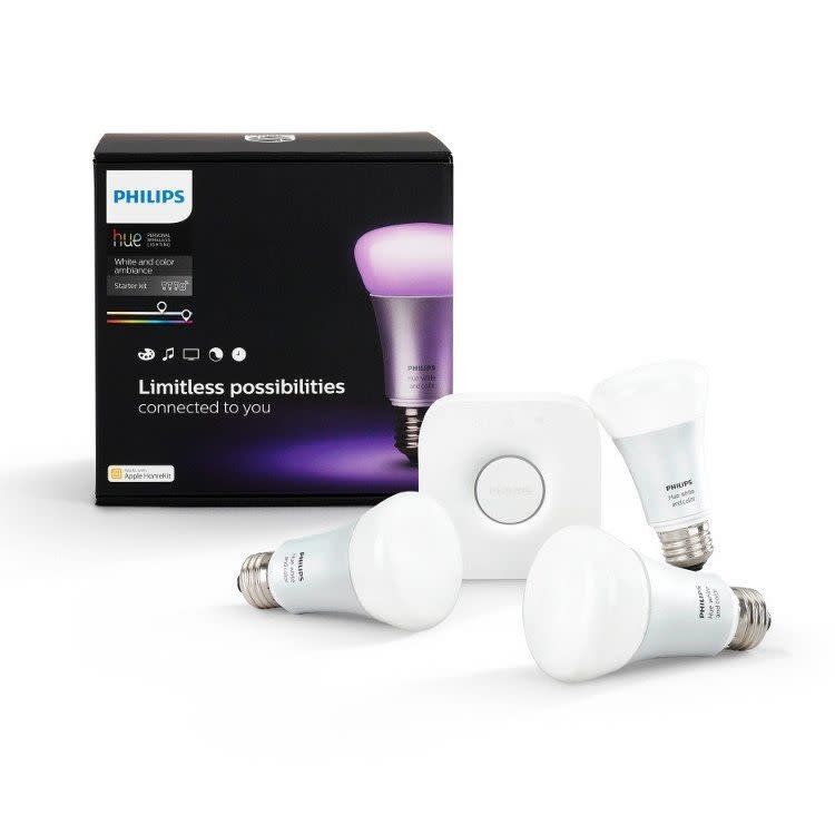 3) Philips Hue White and Ambiance Starter Kit