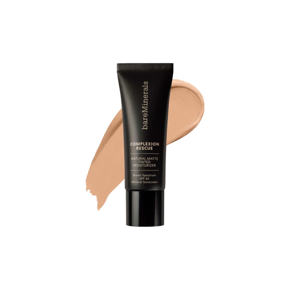 <p><a href="https://go.redirectingat.com?id=74968X1596630&url=https%3A%2F%2Fwww.sephora.com%2Fproduct%2Fbareminerals-complexion-rescue-tinted-moisturizer-natural-matte-spf-30-P504222&sref=https%3A%2F%2Fwww.bestproducts.com%2Fbeauty%2Fg1042%2Fbest-tinted-moisturizers%2F" rel="nofollow noopener" target="_blank" data-ylk="slk:Shop Now;elm:context_link;itc:0;sec:content-canvas" class="link ">Shop Now</a></p><p>COMPLEXION RESCUE Natural Matte Tinted Moisturizer</p><p>sephora.com</p><p>$39.00</p>