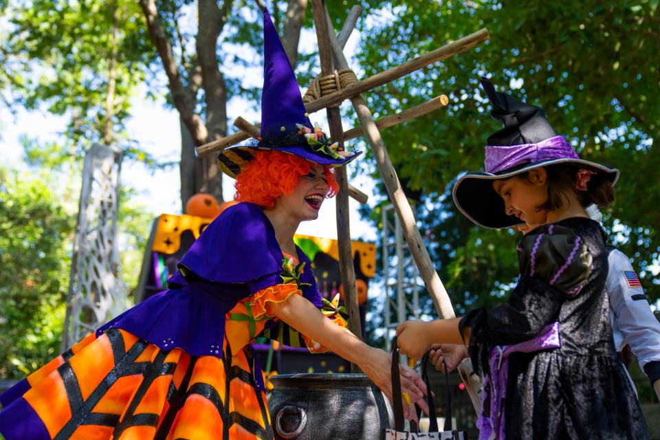 Little ones can get in the Halloween spirit at Busch Gardens Tampa Bay's Spooktacular.