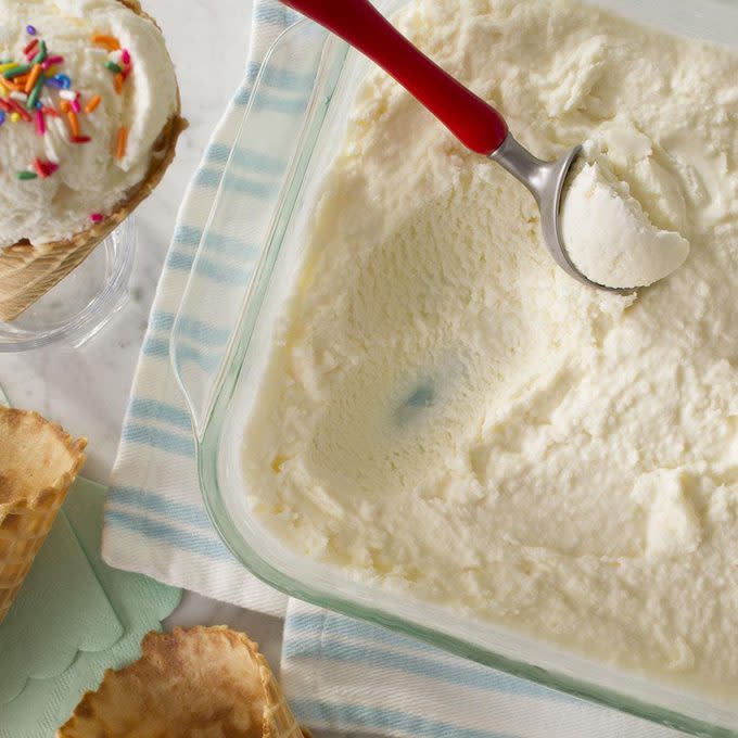 Homemade Vanilla Ice Cream