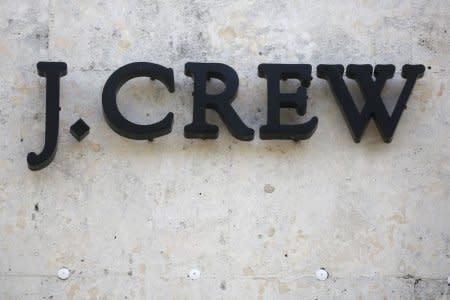 A J.Crew store logo is pictured on a building along the Lincoln Road Mall in Miami Beach, Florida March 17, 2016. REUTERS/Carlo Allegri