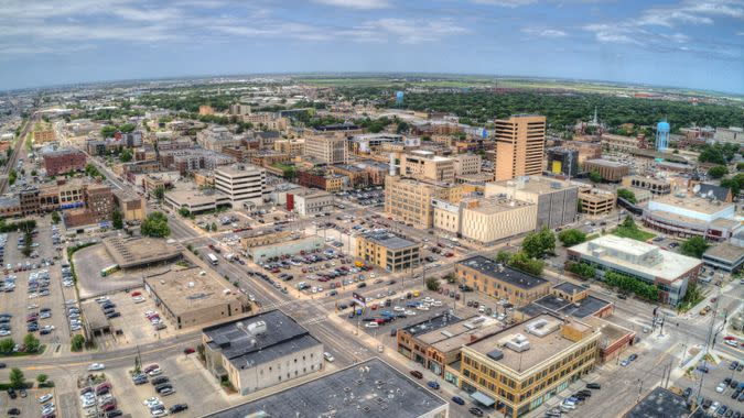 Fargo is a the largest City in North Dakota on the Red River.