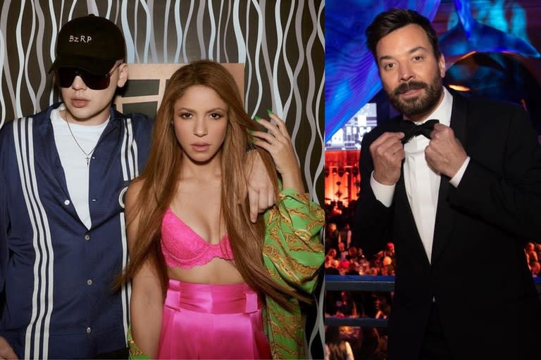 Shakira y Bizarrap asistirán al programa de Jimmy Fallon