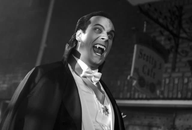 <p>Everett Collection</p> Todd Stashwick in "Monster Movie"