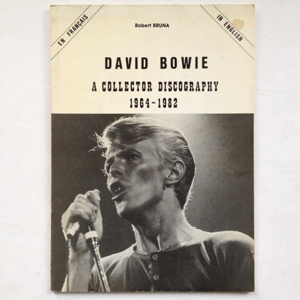 David Bowie: A Collector Discography 1964-1982 by Robert Bruna, $145