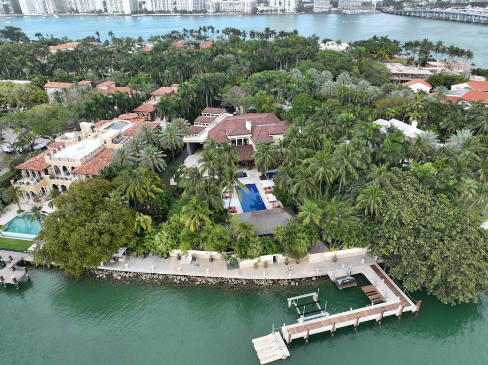 Diddy’s home on Star Island in Miami was also raided by Homeland Security agents on March 25. MEGA