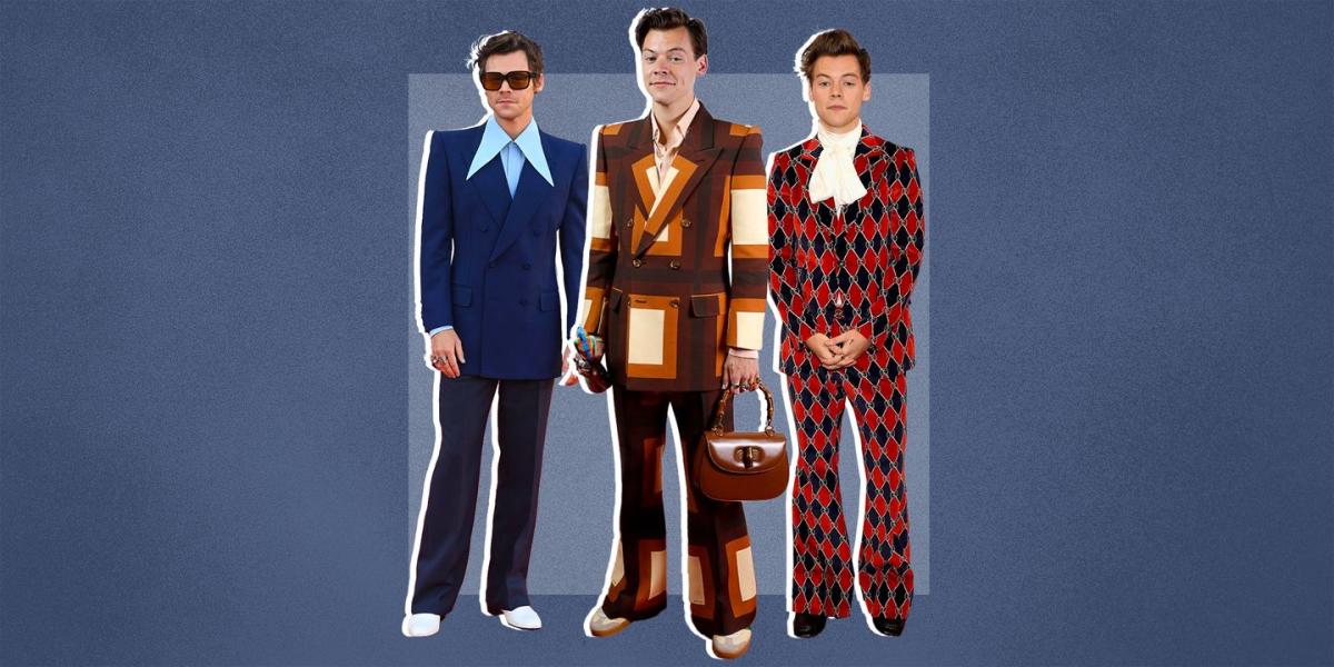 Harry Styles Brought Retro Suiting to the Brit Awards