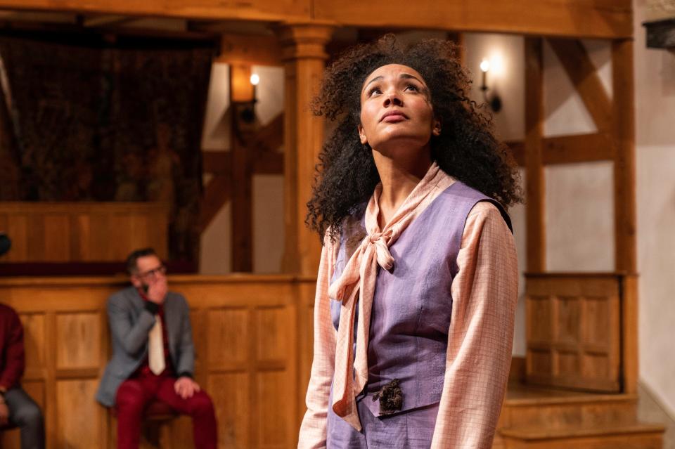 Kayla Carter in "Eurydice" at American Shakespeare Center's Blackfriars Playhouse in Staunton, Va.