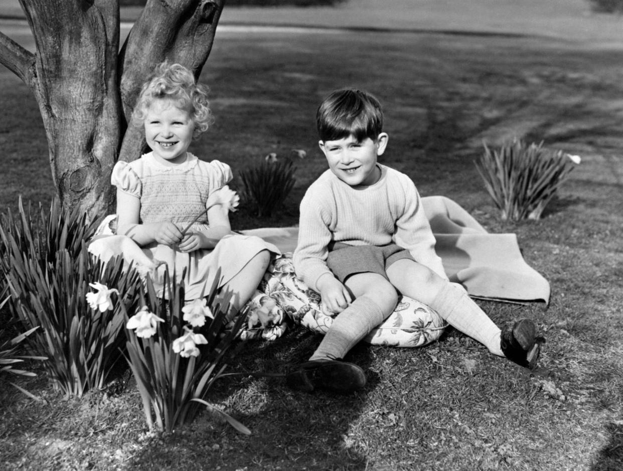 Prince Charles and Princess Anne