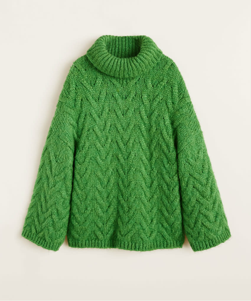 Mango Chunky-Knit Sweater