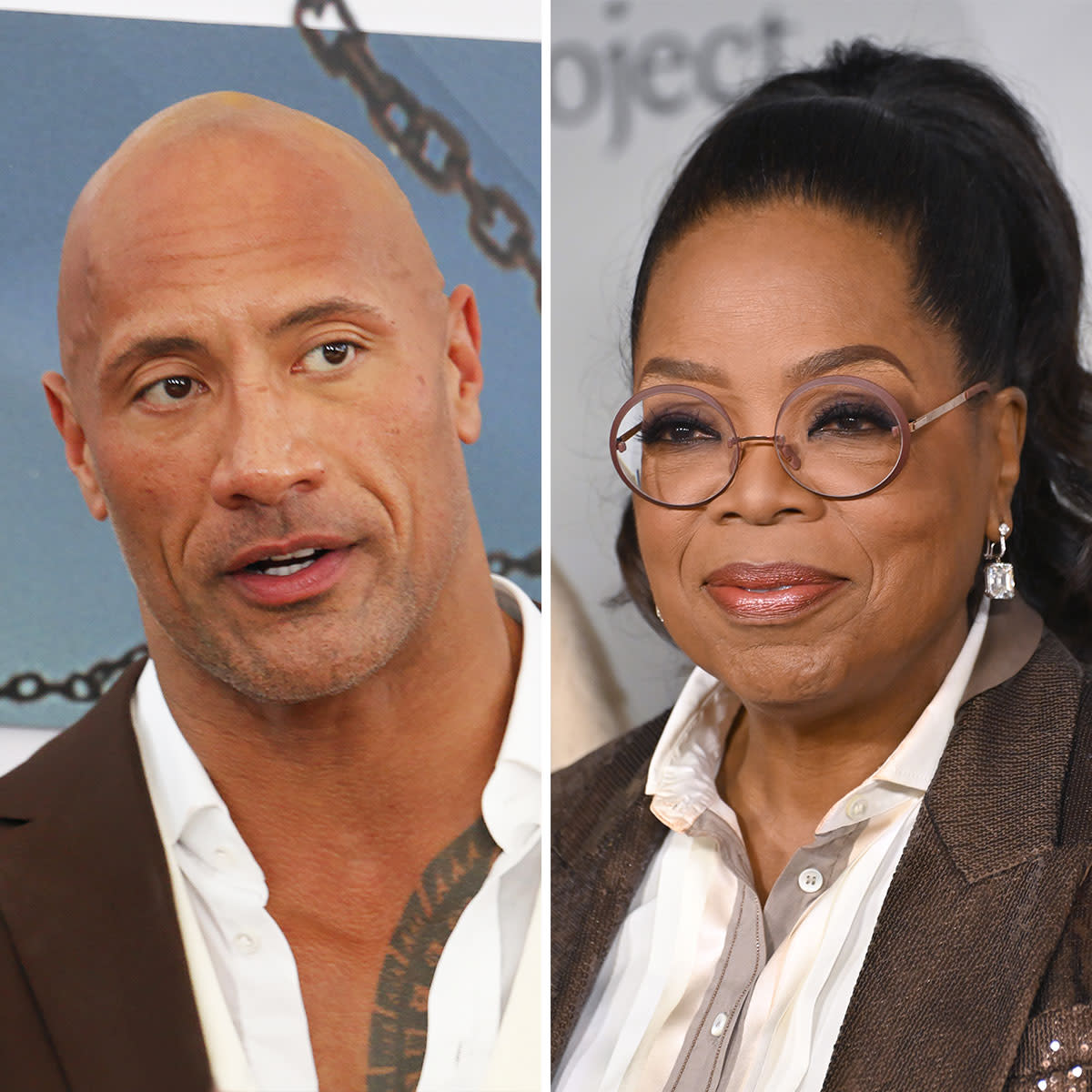 Dwayne Johnson Oprah Winfrey