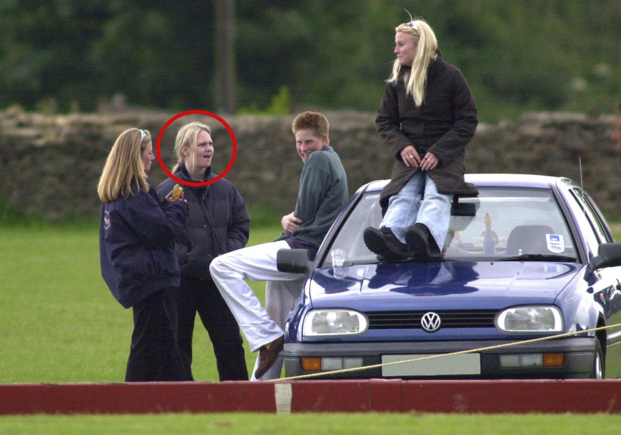 playful prince harry friends at the beaufort polo club, near tetbury, gloucestershire photo by antony jonesuk press via getty images