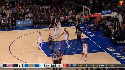 Evan Fournier gets the And-1