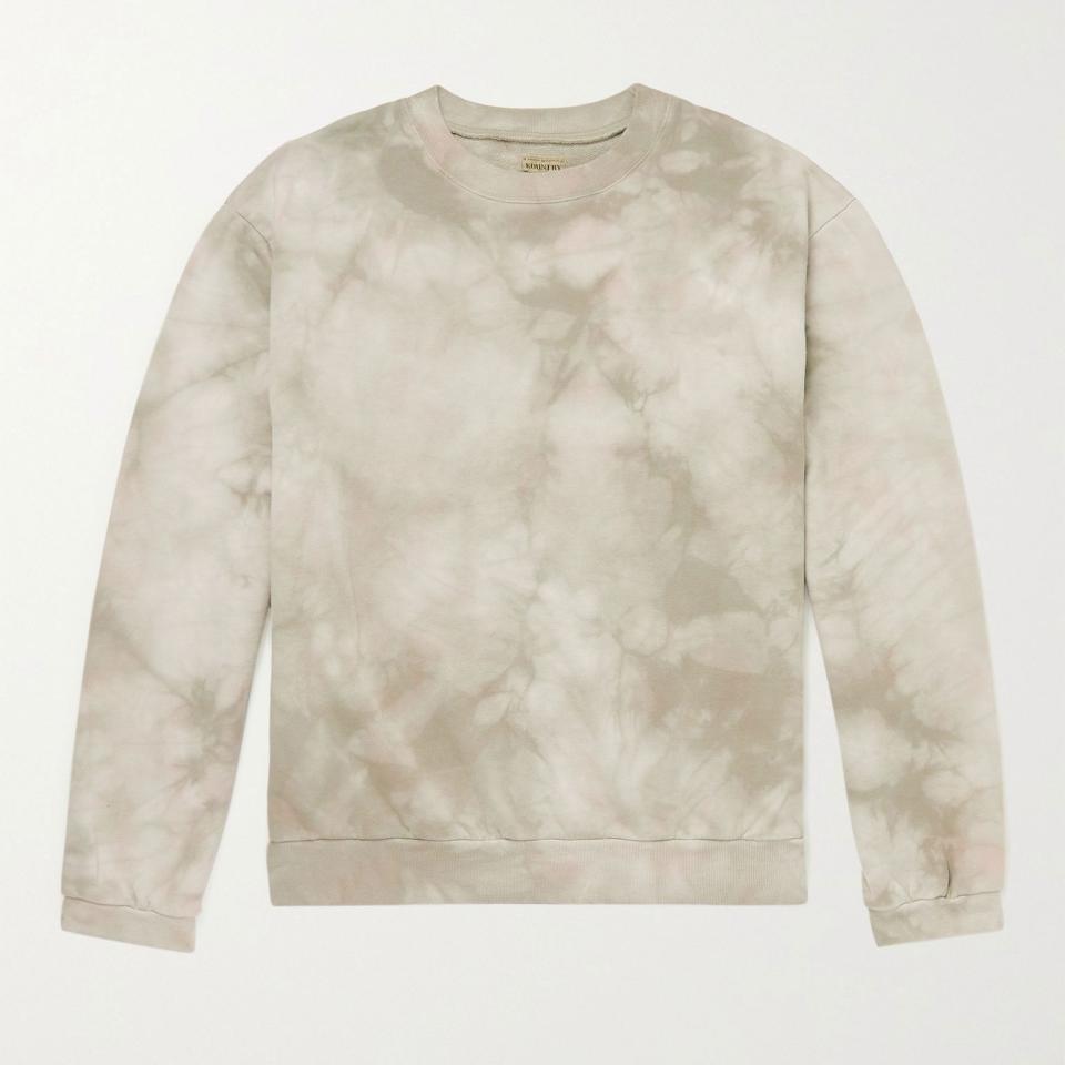 Tie-Dyed Cotton-Jersey Sweatshirt