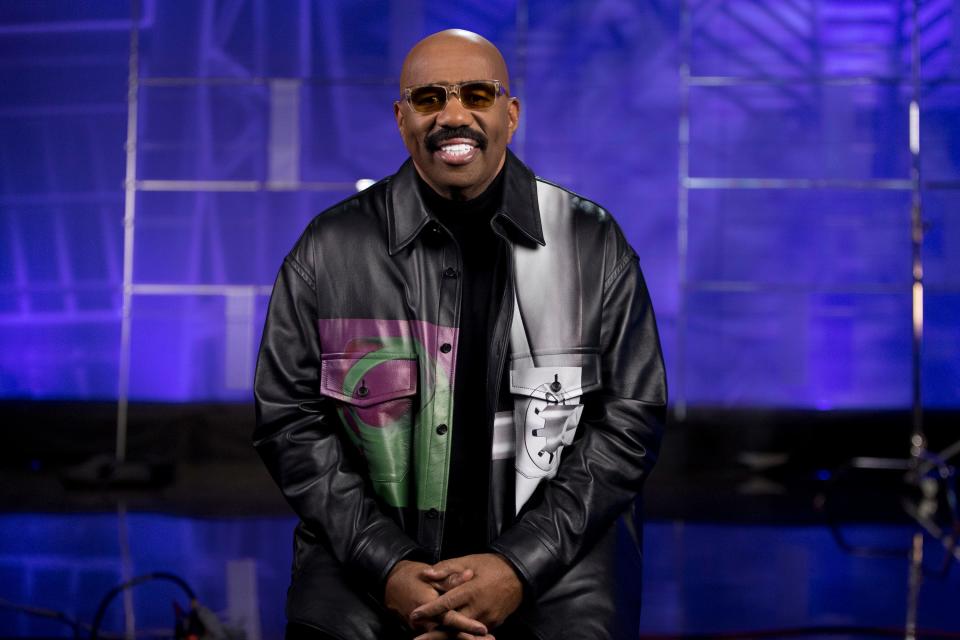 Steve Harvey is set to host AXS TV's Black Music Month celebration which will show different music documentaries every Wednesday in June.