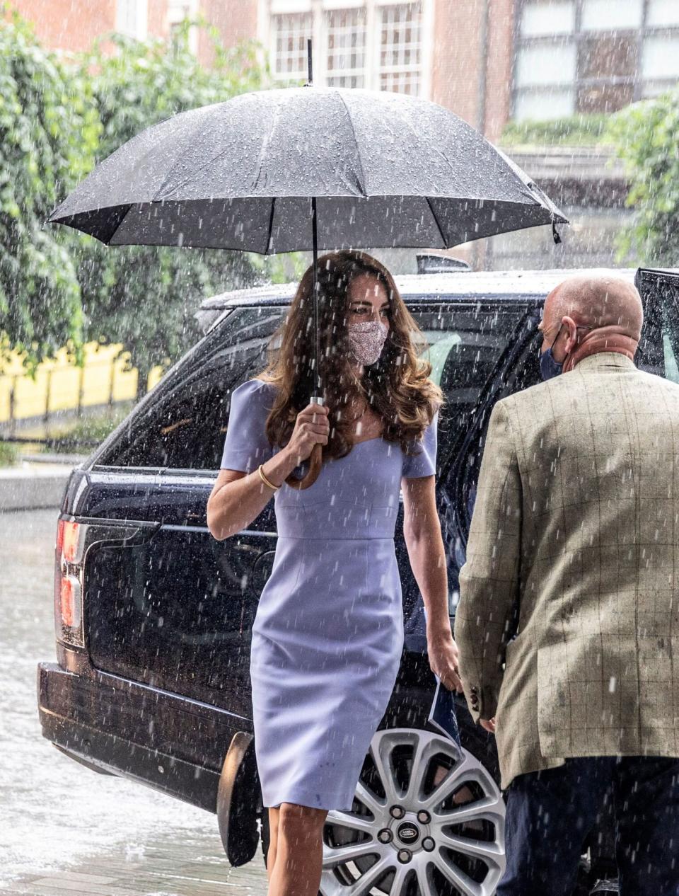 Kate Middleton in Rain