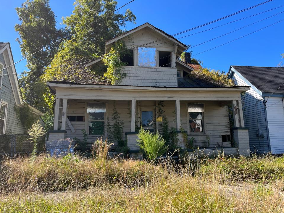 The "Green House" at 1108 Miller Street was included on Historic Augusta's Endangered Properties List on Tuesday, Oct. 24, 2023.